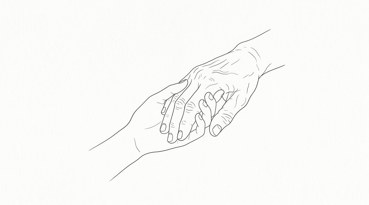 End of life care illustration