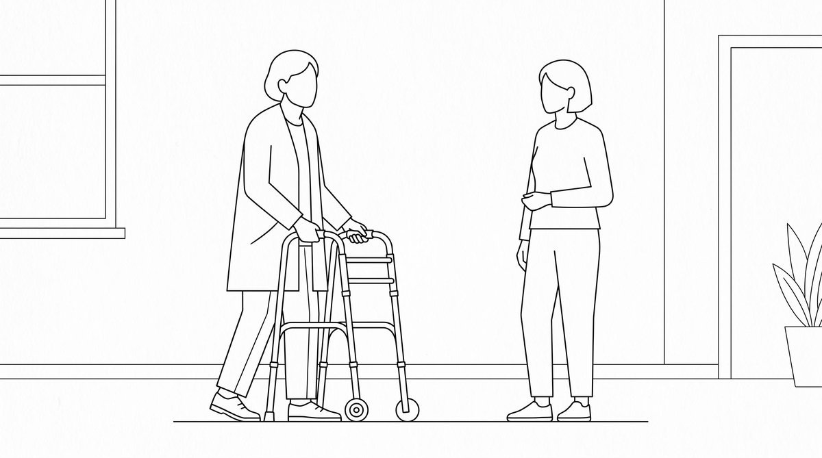 Mobility and safety illustration